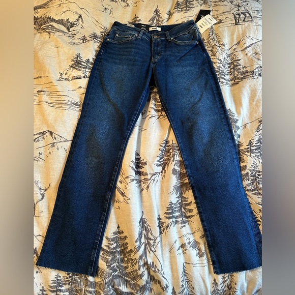 NWT- Mavi Viola Cropped Straight Leg - Picture 4 of 5